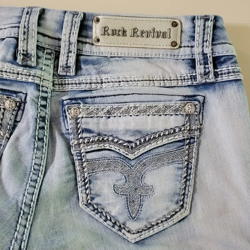 Rock Revival Nadja Easy Crop Denim Jeans